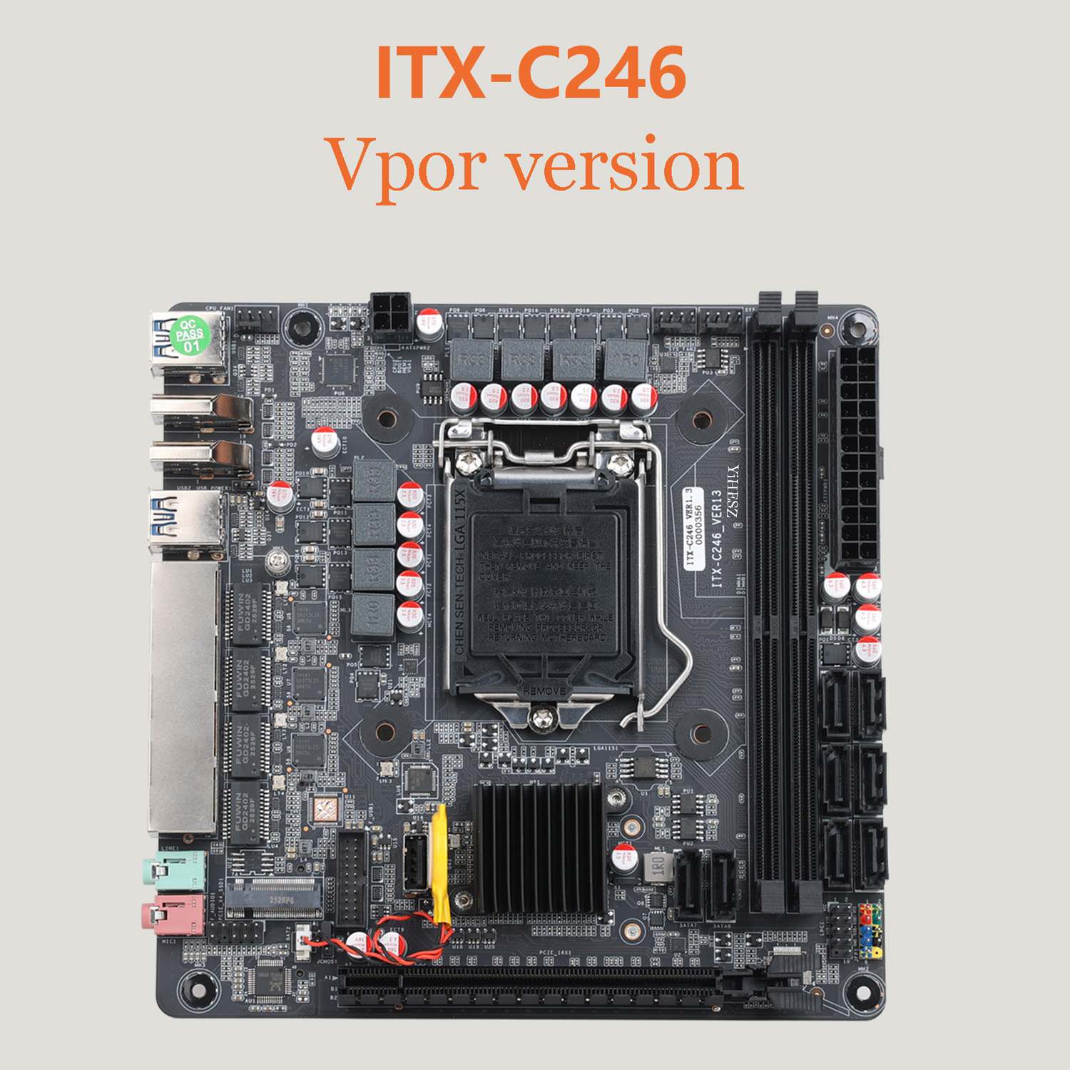 C246 มินิ-ITX เมนบอร์ด 8 ช่อง  - Nas Motherboard 8 Sata Mini Itx บทวิจารณ์และราคา