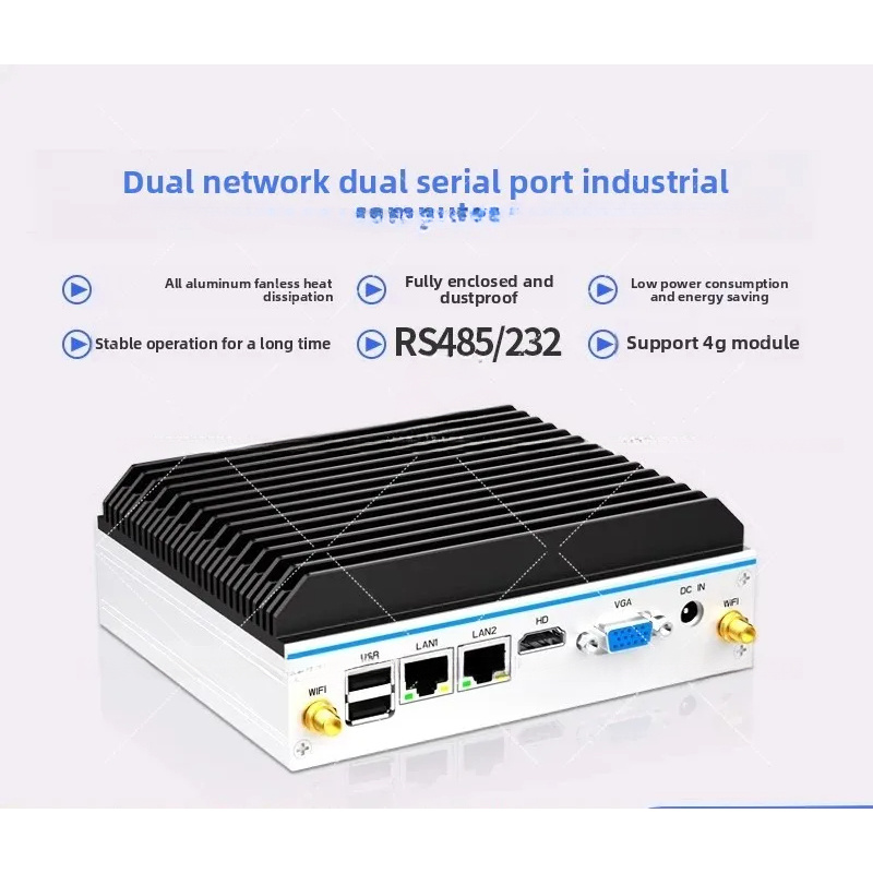 มินิพีซีอุตสาหกรรม - Quad-Core - Fanless Industrial Pc Rs485 Core I7 บทวิจารณ์และราคา
